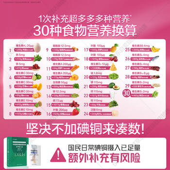 汤臣倍健维多妍双层片160片45+女士多种复合维生素b族维生素d3烟酰胺叶酸 商品图3