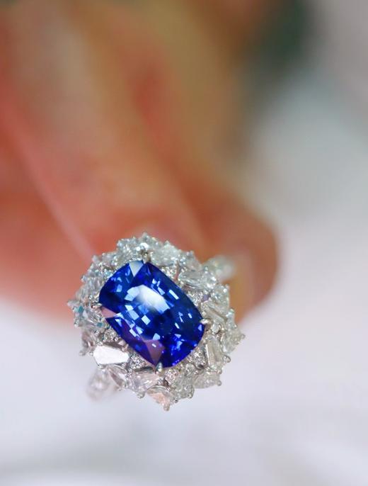 3.04ct蓝宝石戒指 商品图7