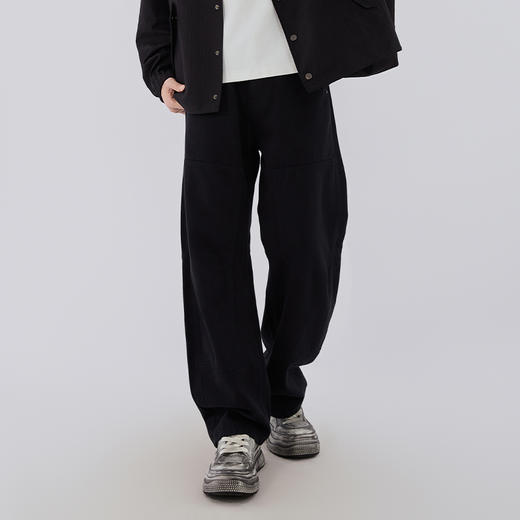 【新品上新】HX 秋季水洗弯刀牛仔长裤Z201530003101/02 商品图1