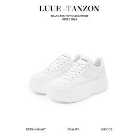 AnnAndelman厚底增高小白鞋（HC）