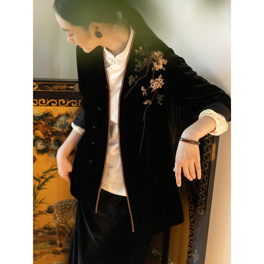 牧衣游原创 玄金扣大漆手镯文艺复古 芃東【不支持会员折】 商品图3