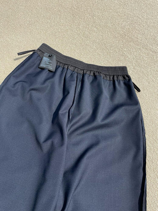 98-1 跪求入手 年度蕞爱长裤 意大利精纺羊毛 拼接松紧腰头 miu西装阔腿长裤 显瘦显腿长 商品图13