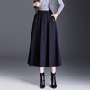 MYX垂坠感牛仔百褶大摆裙2025年秋季新款高腰显瘦半身裙时尚A字裙 商品缩略图0