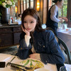 LIN BOUTIQUE 早秋精致感靠它！气质纹理感山茶花装饰短外套女新 商品缩略图3