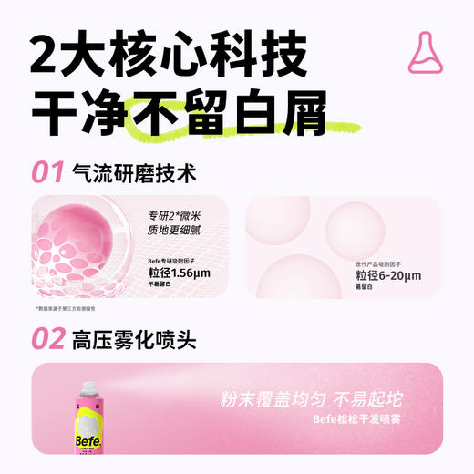 Befe松松干发喷雾60ml纪念日百货门店同款-158698875 商品图2