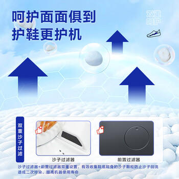 海尔（Haier）全自动抽屉式洗鞋机刷鞋机 免拆鞋带 深层洁净除菌 懒人 京东自营 HQ2-TB70C 商品图6