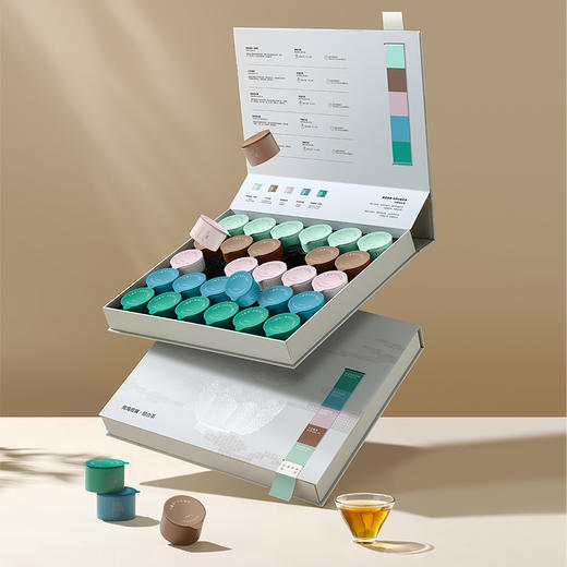 小罐茶 闽海观澜·非遗印象系列30罐组合茶（大红袍茶×6，金骏眉×6，桂花乌龙×6，铁观音茶（清香）×6，铁观音茶（浓香）×6） 送礼优选商务礼【现货】 商品图10