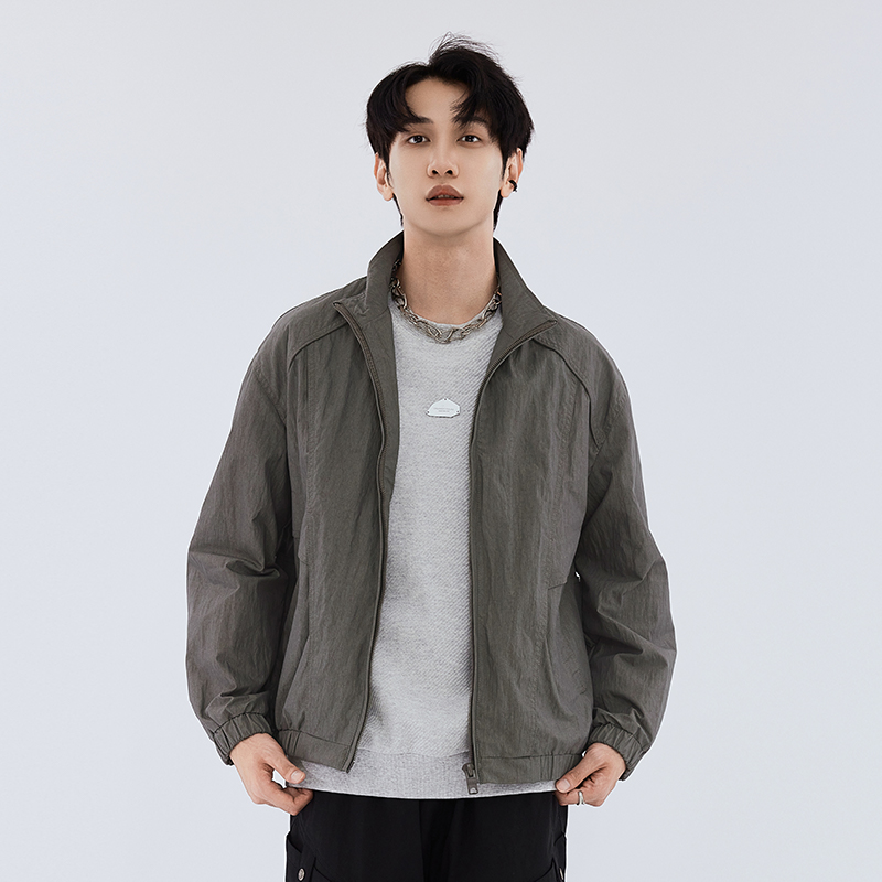 【新品上新】HX 春秋季立领茄克衫外套S105533288101/02