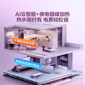 海尔（Haier）电热水器80升 小红花MG7 净肤洗 内胆免清洗新升级 3300W变频速热一级能效 家用储水式