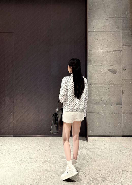 TY341 -驴家  FW25 Monogram 印花图案长袖衬衫 女款(QQ) 商品图8