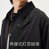 gxg.jeans男装 黑色拼接灯芯绒领工装宽松夹克外套男士 25秋热卖 商品缩略图4
