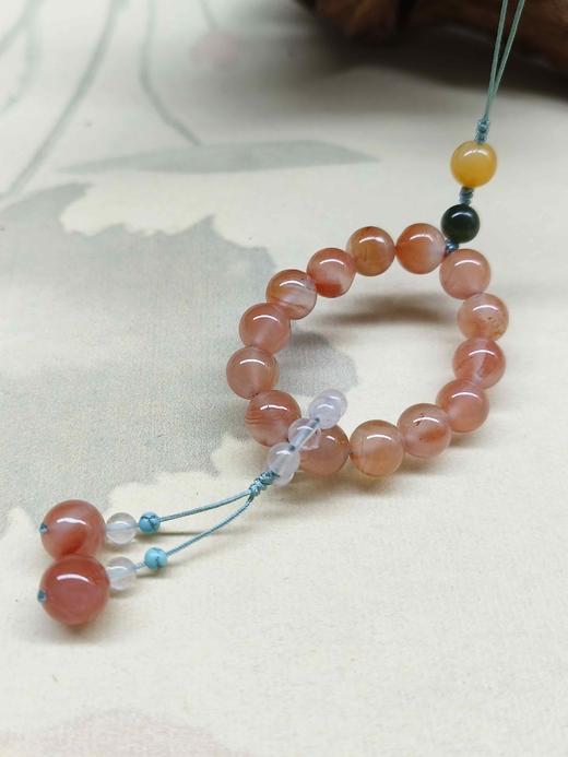 南红碧玉滴流手机链 商品图3