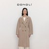 东黎 • 山羊绒女士秋冬中长款西服领宽松经典801大衣 4785 商品缩略图1