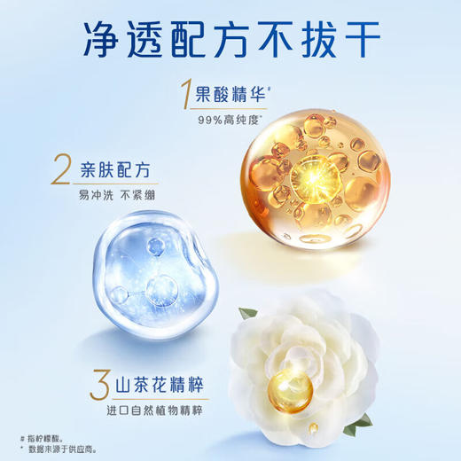 舒肤佳沐浴露570G*3瓶（红石榴+山茶花+乌木玫瑰） 商品图5