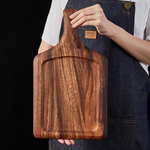 初心| 实木披萨板牛排板宝宝辅食面包板 商品图2