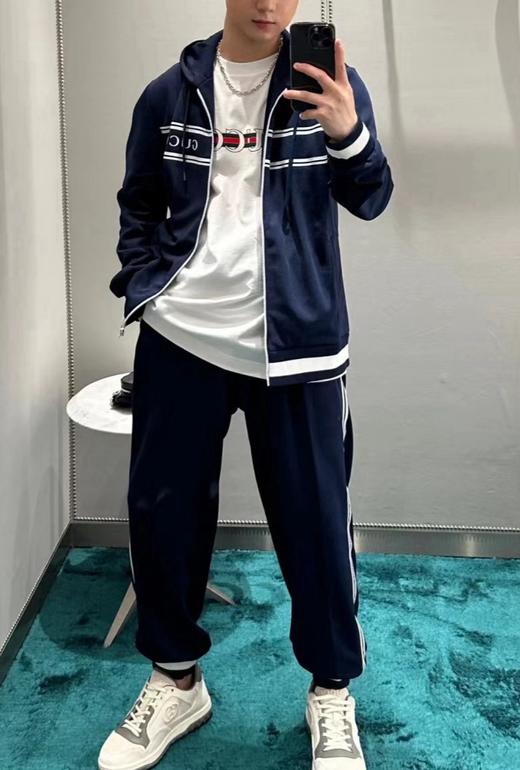 男款logo休閒褲长裤012 商品图3