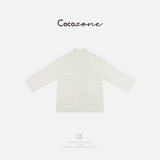 COCO ZONE 刘一一 翻领简约大口袋工装风外套CD2A0644 商品图1
