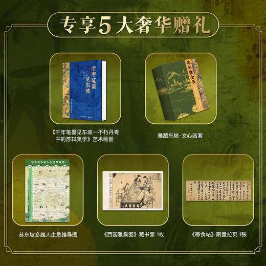 《苏东坡全书》无刷边版 “双目录”阅读体系，360°还原苏东坡 商品图1