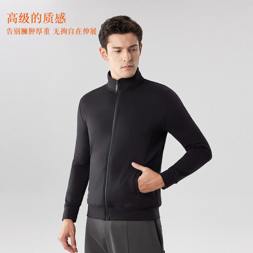 【合作款】男砂洗拉链立领外套 商品图1