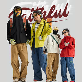 【国货之光 防风防泼 保暖有型】鸿星尔克春秋季连帽外套情侣款（EK-HC25011）