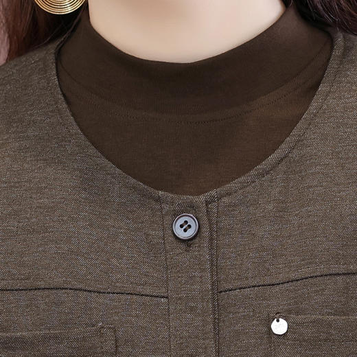 QYM 25YS23-Y时尚休闲套装马甲针织裤阔腿裤三件套 商品图3