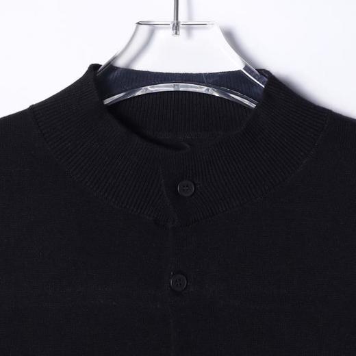 51169SDSA男士秋冬新款痞帅男装纯色毛衣针织衫圆领气质百搭开衫上衣 商品图2