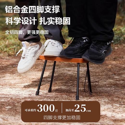 出行搭子【户外露营小板凳！便携折叠】便携式挂绳，超轻铝合金便携收纳户外露营小马扎折叠椅子便携折叠钓鱼凳马扎凳。rb 商品图1