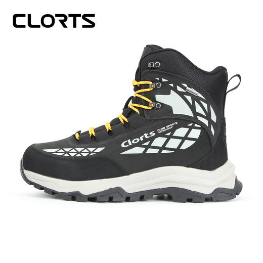 CLORTS洛弛红 头层牛皮 全防水 减震耐磨 徒步登山鞋3A020 商品图2