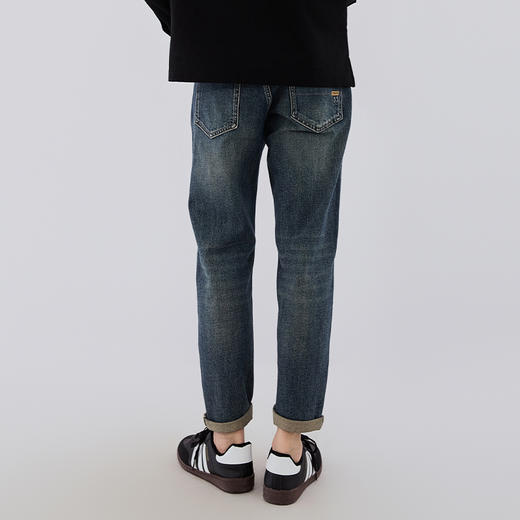 【断码清仓】HX 秋季水洗萝卜牛仔长裤简约百搭Z201530001101 商品图4