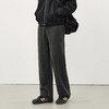714street日系休闲加绒灰色卫裤男2025秋冬新款潮牌简约直筒裤子 商品缩略图2
