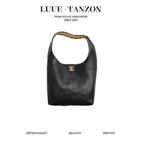 香奈儿25P新款Hoho黑金小号单肩包（HH）