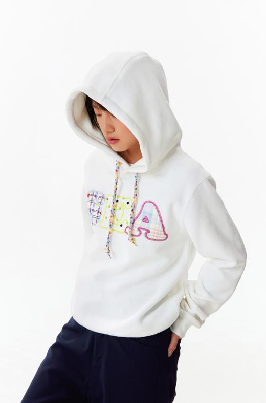 CryingCenter SEA摇粒绒女短款连帽卫衣 哭喊中心 商品图2