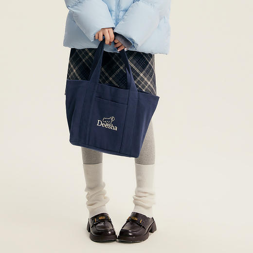 笛莎Deesha青少年小狗原创设计帆布包 商品图1