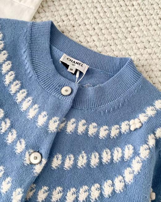 TY345-Chanel 香奈儿 羊绒提花开衫外套（PG*MM） 商品图6
