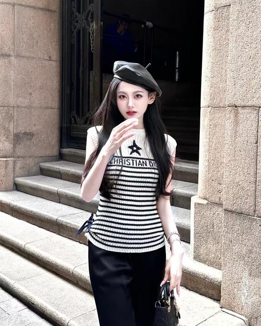 TY355-Dior 迪奥无袖针织背心 白色（PG*MM） 商品图1