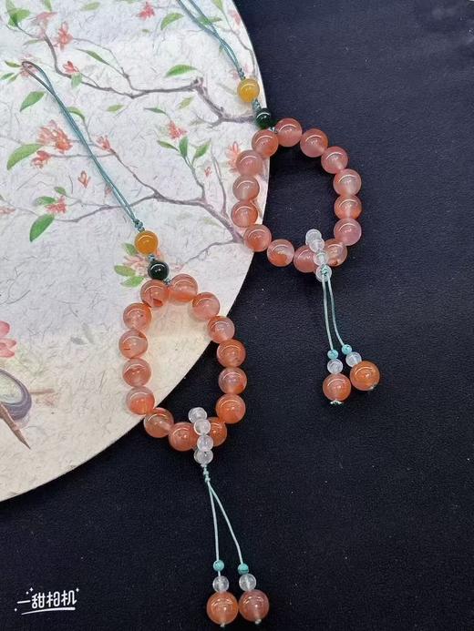 南红碧玉滴流手机链 商品图1