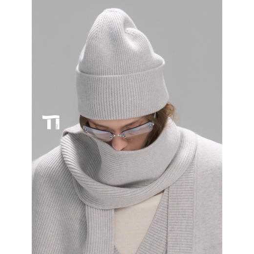 启世录TIWILLTANG“珀光尘屿”日光抱针织帽 商品图3