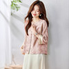 新中式国风外套，轻奢时尚复古提花减龄气质年轻款上衣HR-XYSP6068 商品缩略图5