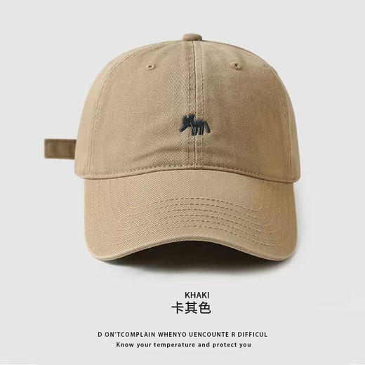 【小狐狸刺绣棒球帽🦊】新款超显脸小防晒遮阳鸭舌子 遮阳防晒又防雨，颜值与实用兼备，你的时尚新宠 商品图2