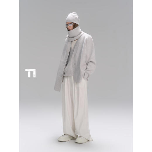 启世录TIWILLTANG“云皙绒屿”巴黎雾围巾 商品图2