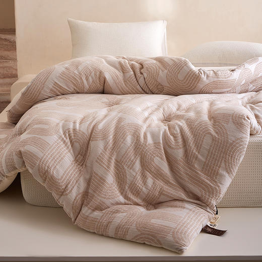 【A类复古棉麻大豆纤维被】棉麻大豆纤维被子良品冬被加厚保暖棉被芯春秋被四季秋冬 商品图1