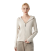 【合作款】女砂洗全拉链帽衫 商品缩略图4