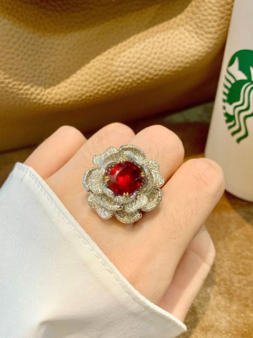 5ct红宝石戒指 商品图1