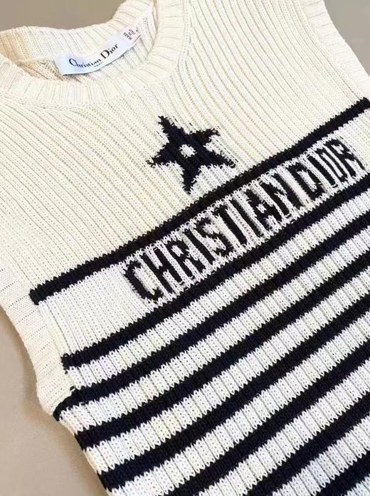 TY355-Dior 迪奥无袖针织背心 白色（PG*MM） 商品图8