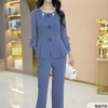 JX0193早秋季套装女2025新款穿搭一整套中年妈妈气质两件套裤 商品缩略图3