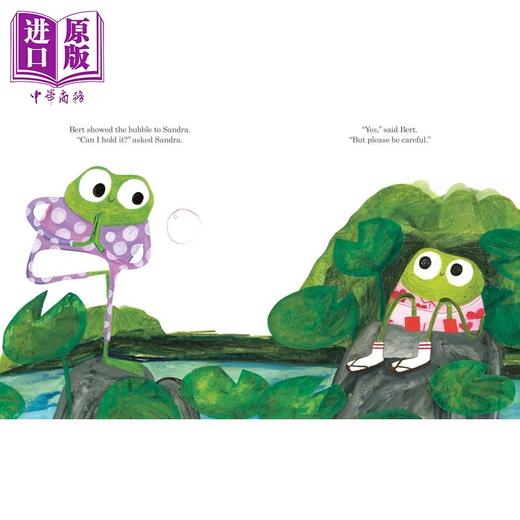 【中商原版】伯特和泡泡 一个关于分享的故事 Bert and the Bubble A story about sharing 英文原版 儿童绘本 亲子故事图画书 商品图2