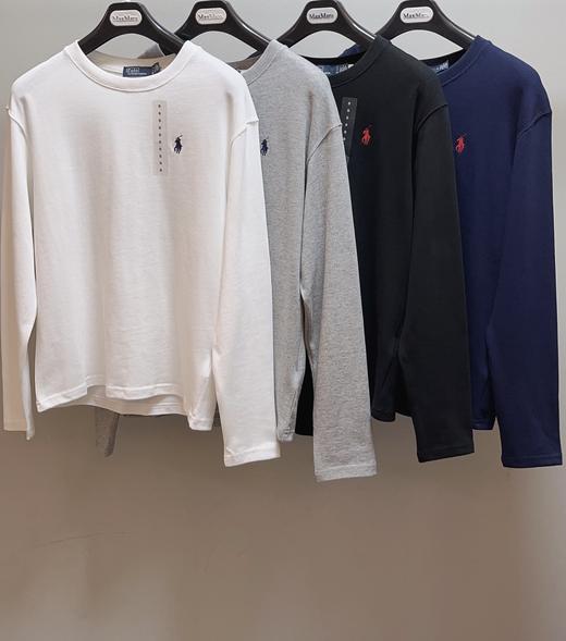 31-3 开门红 秒杀亏清‼️基础款 RL小马刺绣 女士平纹针织长袖T恤 基础款重磅打底长袖 商品图10