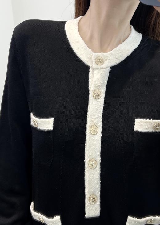 TY343-CHANEL香奈儿 25A 混合纤维套头衫标志长袖上衣针织衫 女款（PG*MM） 商品图3