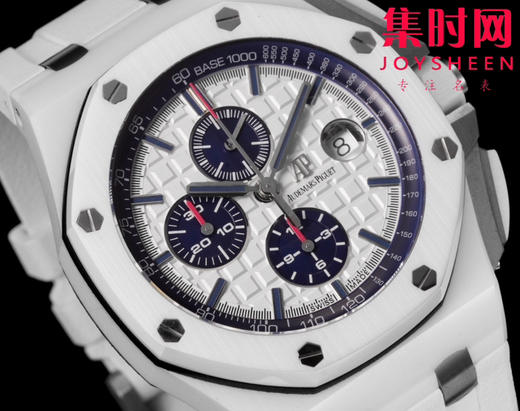 AP爱彼 AP26402CB HBF皇家橡树离岸系列 男士腕表 白陶瓷 表径44mm 搭载改原版CaL·3126 商品图2