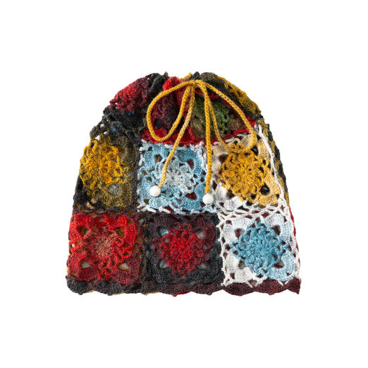 苏苏姐家复古绮梦两用帽手工diy钩针编织段染羊毛线团材料包 商品图3